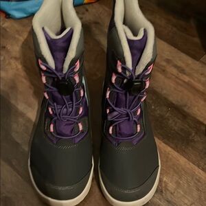 Merrell Gray and Purple Waterproof Boots